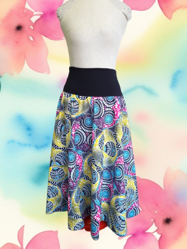 Africká sukně na eshopu LÁTKY Plus